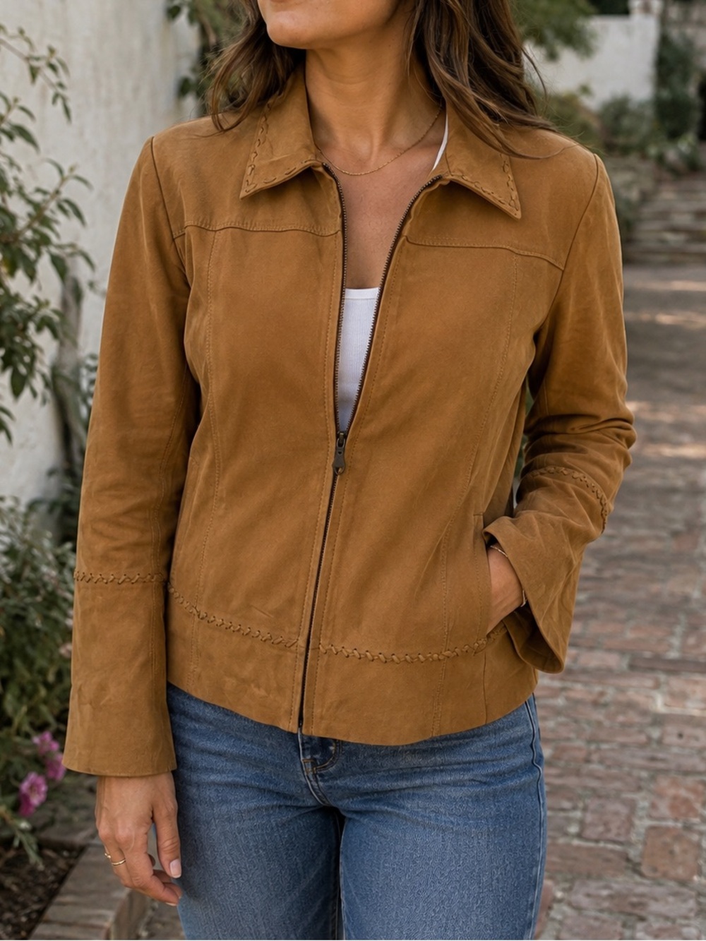 Suede western Jacket